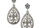 Victorian Inspired Teardrop Earrings