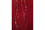 Jet Tone Bead Necklace