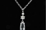 2028 by 1928 Jewelry Silver Toned Rhinestone Crystal Drop Necklace