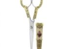 Antique Floral Decal Scissors